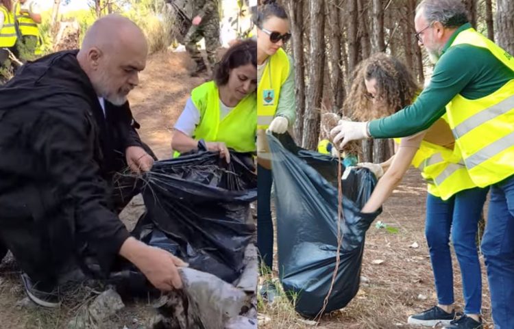FOTOT/ Detaji që s’u kap! Rama e Dritan Leli të dy tek pylli i Sodës, asnjë kontakt