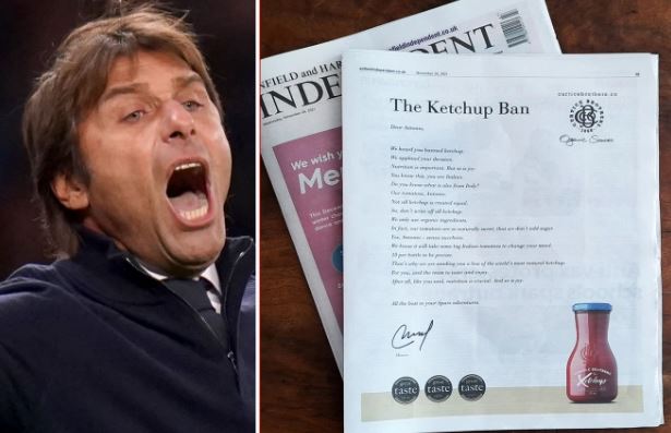 Konte i ndaloi keçapin, kompania i kthen “reston” Totenhemit