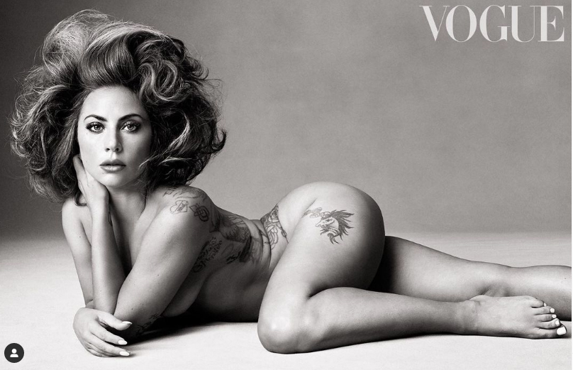 Lady Gaga i heq të gjitha për kopertinën e &#8220;Vogue&#8221; (FOTO)