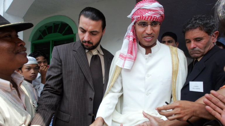 Djali i Gaddafit kandidat për president i Libisë