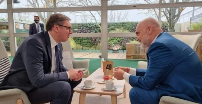Rama takon Vuçiç në Skoci, ja pyetja që ngre presidenti i Serbisë për “Ballkanin e Hapur”