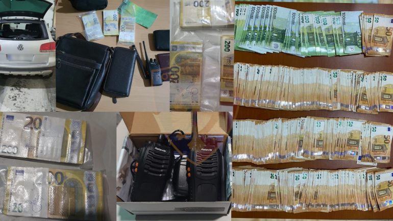 Sekuestrohen mbi 127 mijë euro dhe dy radio si ato të Policisë, ja si u zbuluan