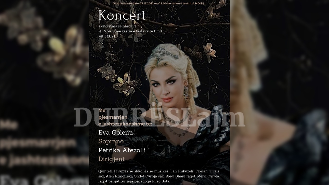 Orkestra e Harqeve Durrës koncert me rastin e festave të fundvitit