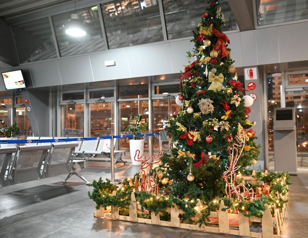 Porti i Durrësit vesh petkun e festave të fundvitit (FOTO)