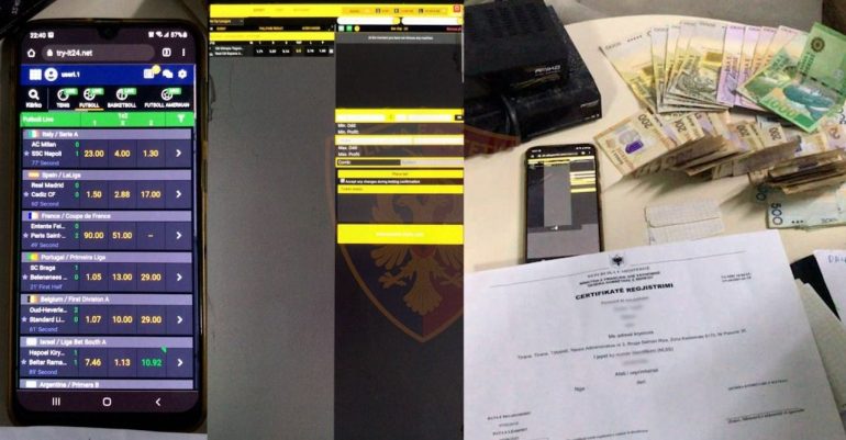 Ushtronte aktivitet të paligjshëm të lojërave të fatit, arrestohet 52-vjeçari