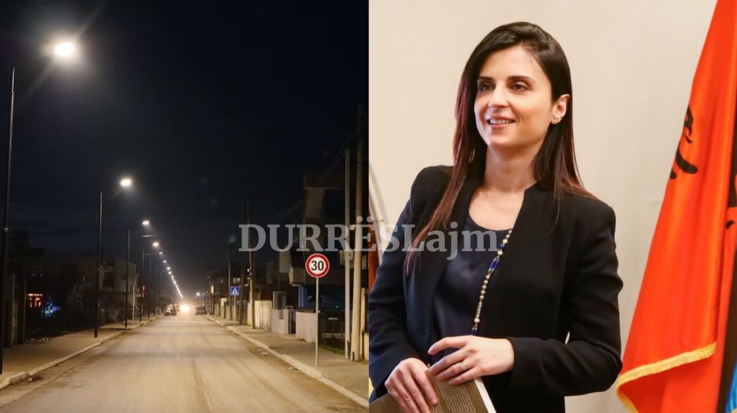 &#8220;Po kryejmë një sërë investimesh&#8221;, Sako njofton përfundimin e rikonstruksionit të një rruge në Durrës (FOTO)