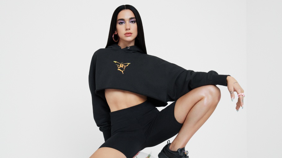 Dua Lipa bën Puma-n “të flasë” shqip, emri i koleksionit të ri është Flutur (FOTO)