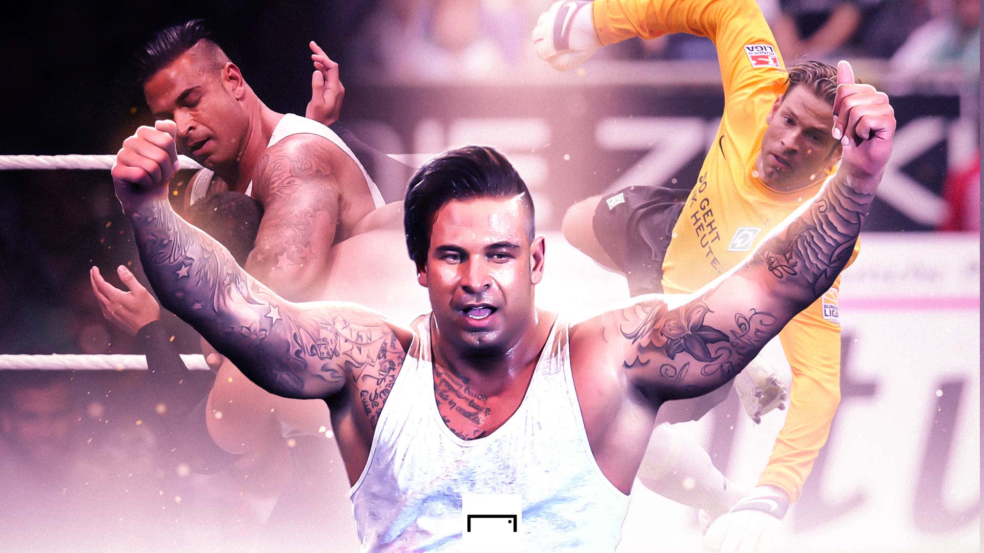 E pazakontë, dikur portier i Gjermanisë, sot “kafshë” e Wrestling