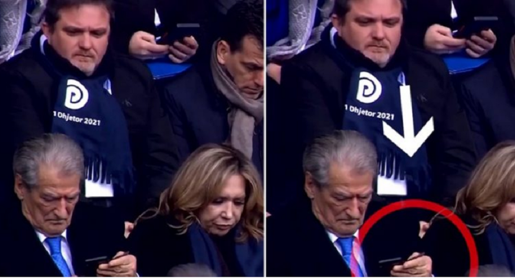 Fotoja e tij duke “përgjuar” Berishën bëri xhiron e rrjetit, reagon aktori Jul Deda