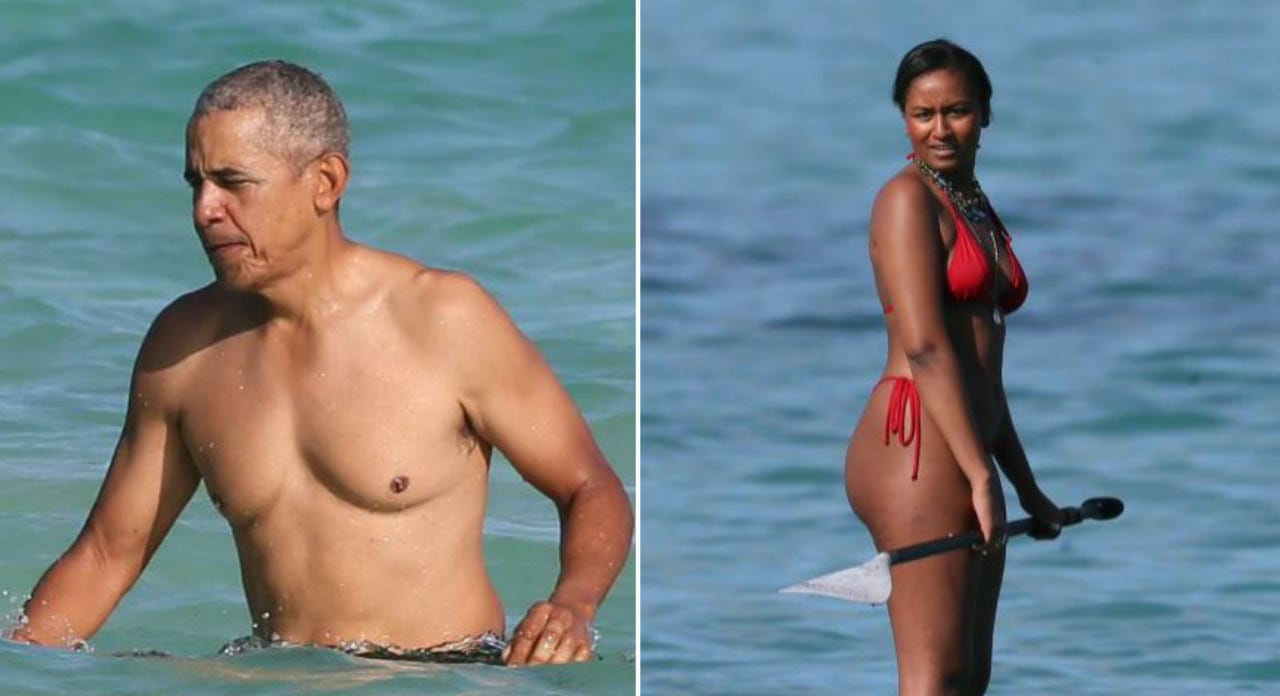 Familja Obama me pushime në Hawaii (FOTO)