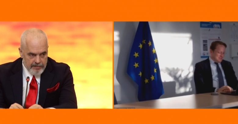 Varhelyi ndërhyn live në takimin Rama-Vuçic-Zaev: Ju duhet të vazhdoni dhe tre të tjerët duhet të bashkohen