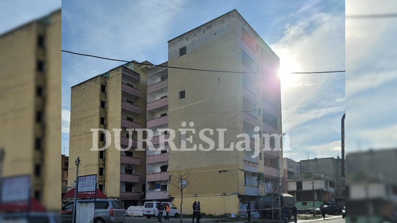 VIDEO+FOTO/ 20 kg eksploziv për shpërthimin e pallatit në Durrës, e gjithë zona e rrethuar