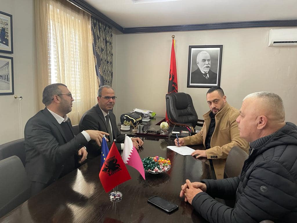 Kryebashkiaku Arbana mirënjohës për “Qatar Charity” për ndihmën ndaj Shijakut