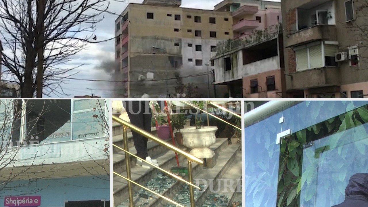 Shembja e pallatit në Durrës, bizneset dhe familjarët kërkojnë dëmshpërblim: Po i riparojmë me para të marra borxh (FOTO &#038; VIDEO)