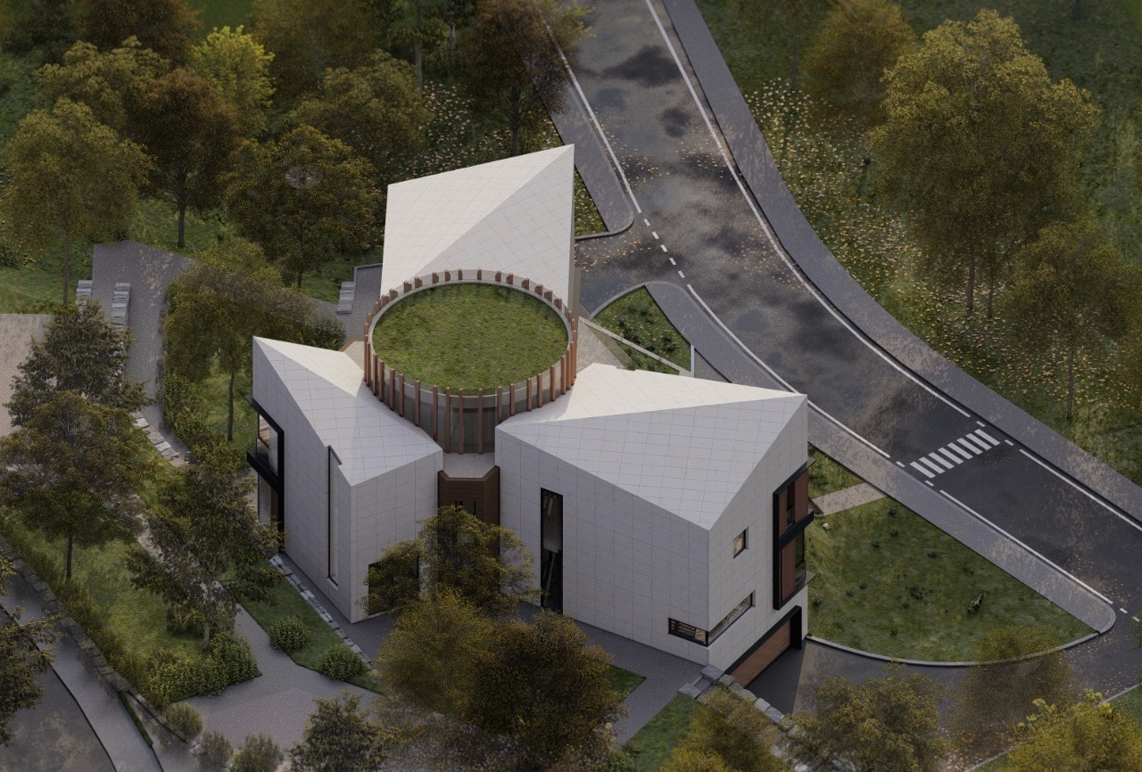 Projekti i vilës &#8220;Trinity&#8221;, ideuar nga studio e arkitektit Indrit Hamiti, prezantohet në Bienalen Ballkanike të arkitekturës (FOTO)