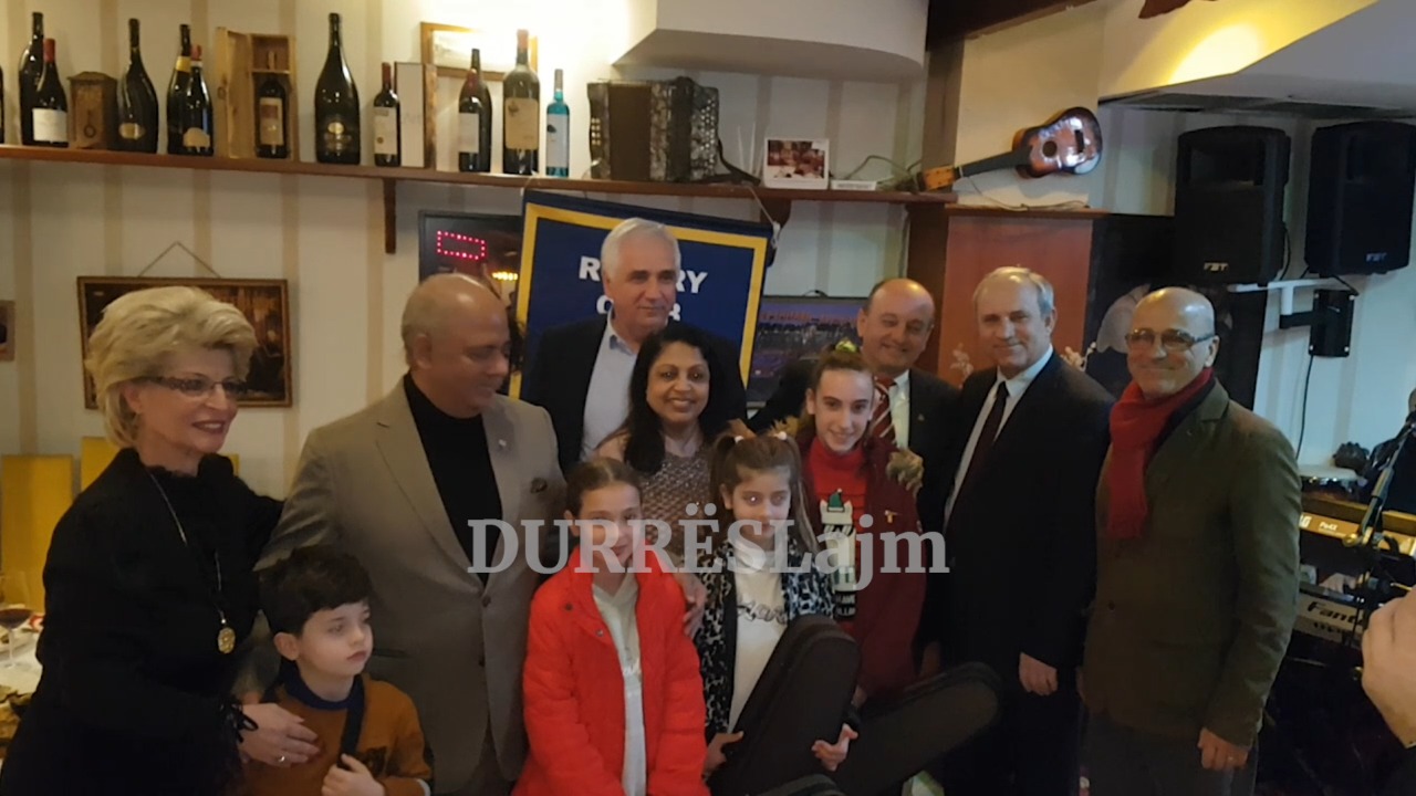 Rotary Club Durrës dhuron vegla muzikore për vogëlushët e QKF. Presidenti Mehta: Drejt zyrtarizimit distrikti Shqipëri-Kosovë (VIDEO)