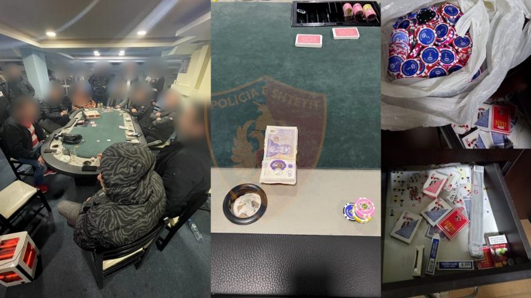 Aksion kundër lojërave të fatit/ Arrestohen 17 persona nga Durrësi, Fieri, Lushnja dhe Vlora