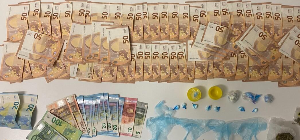 Shqiptari kapet me drogë dhe 4000 euro cash