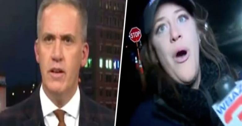 VIDEO/ Shikoni momentin e frikshëm, kur makina përplas gazetaren gjatë raportimit të drejtpërdrejtë