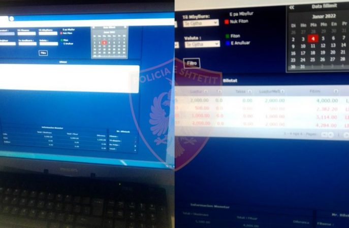 Përshtati lokalin për aktivitet të paligjshëm të lojërave të fatit, arrestohet 26-vjeçari