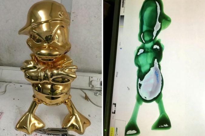 Fshehu kokainën brenda një statuje ngjyrë ari, arrestohet në Londër shqiptari (EMRI)