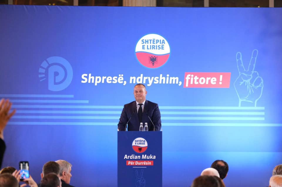 Partia e Ballit Kombëtar Demokrat, SHAPP në Durrës dhe deputeti i Asamblesë se Kielit, mbështesin Ardian Mukën në zgjedhjet e pjesshme të 6 marsit