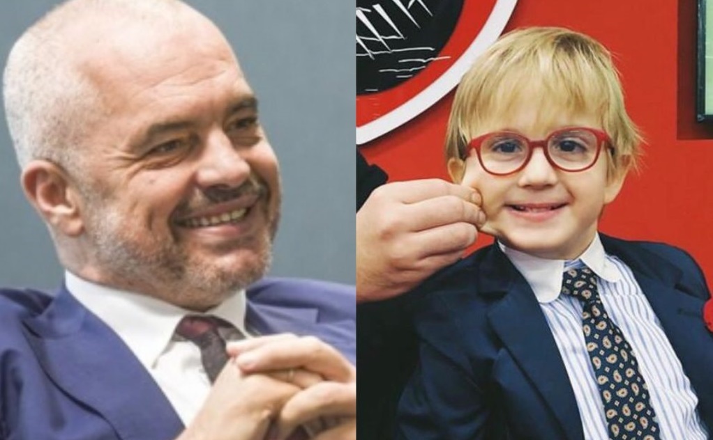 “Kur nën ferrë çel trëndafil”/ Rama poston foton me djalin e vogël, bën lëmsh komentuesit, mendojnë se është Zaho (FOTO)