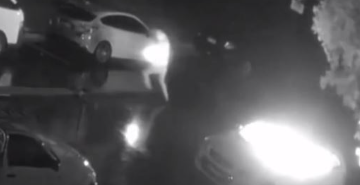 Karma! Krimineli i vë flakën vetes aksidentalisht, teksa tentoi të digjte mjetin e arratisjes (VIDEO)