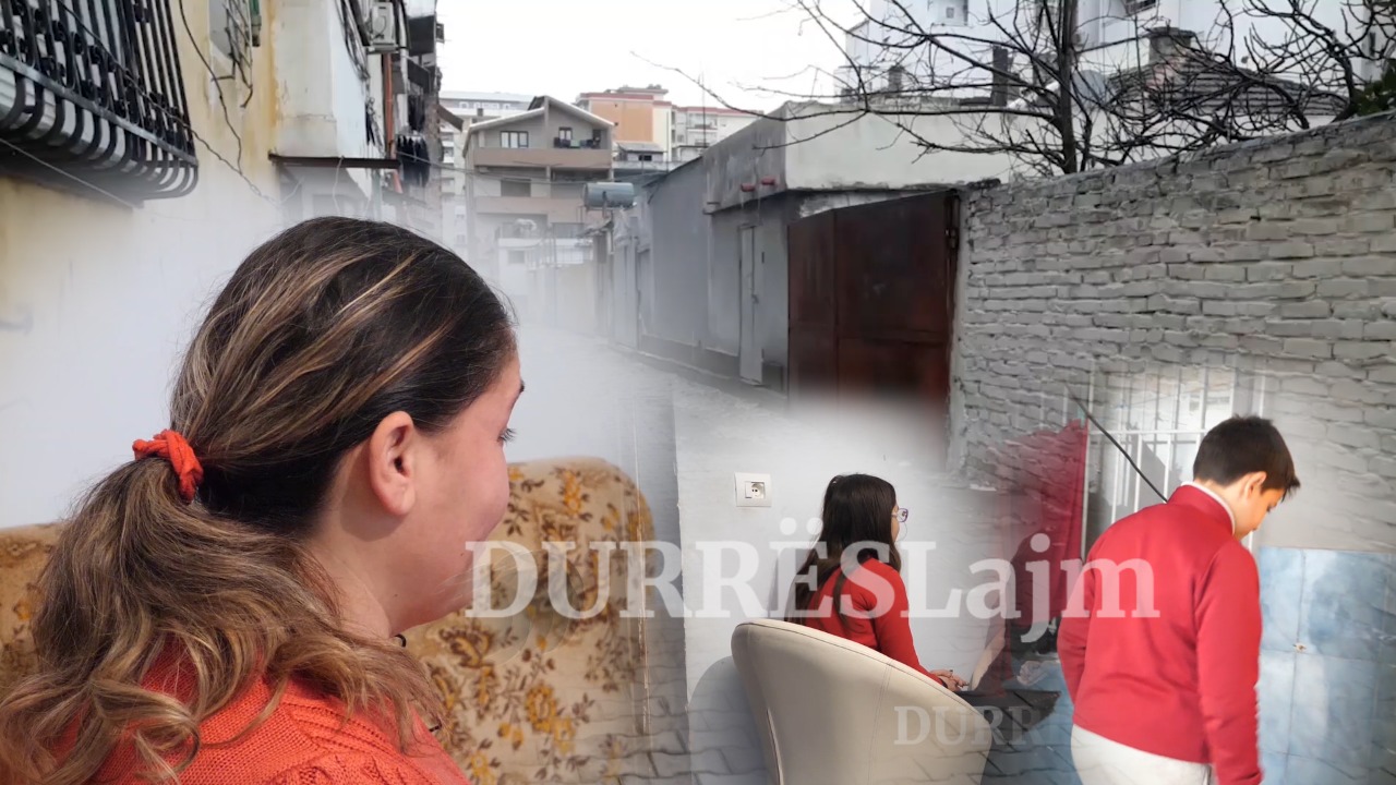 Aty ku skamja dhe dhimbja bërtasin, gruaja nga Durrësi kërkon ndihmë për 2 fëmijët e mitur të sëmurë (VIDEO)