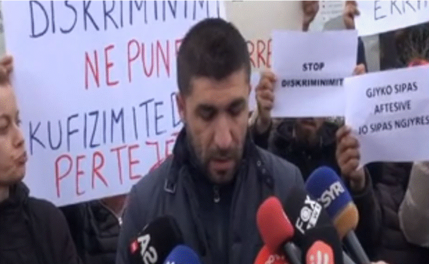 “Kërkojmë pastruese, jo me ngjyrë”, Komuniteti rom/egjiptian në protestë: Një pjesë e shoqërisë është diskriminues