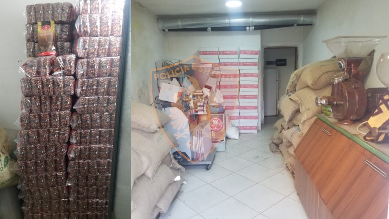 Kontrabandë kafeje, sekuestrohen 3.5 ton