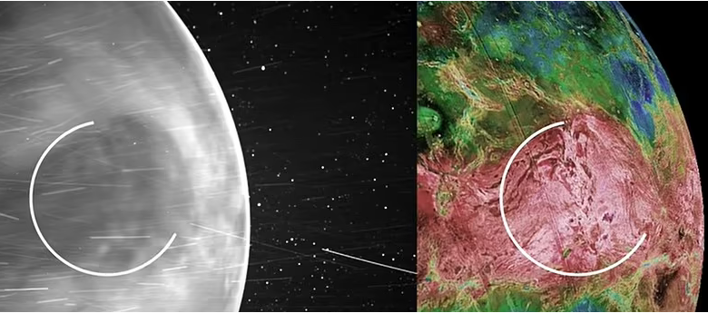 “Binjak i keq” i Tokës, shihni pamjet mahnitëse të filmuara nga planeti Venus (VIDEO)