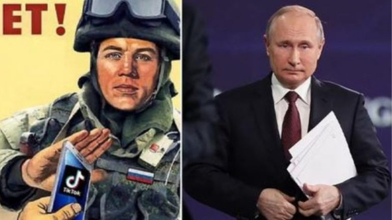 Zyrtarët e lartë rus paralajmërojnë trupat ushtarake: Mos përdorni “TikTok”
