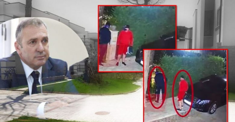 VIDEO/ Publikohet momenti, kur hajdutët hyjnë për të vjedhur shtëpinë e kreut të SPAK në Durrës