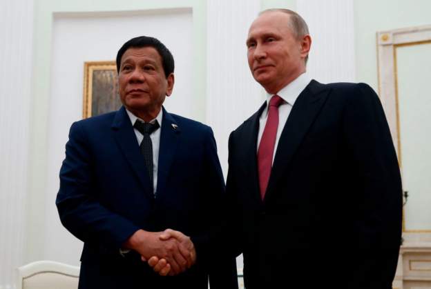 Miku i Putinit, Duterte: Ai po vret civilë, unë vras vetëm kriminelë për shkak të drogës