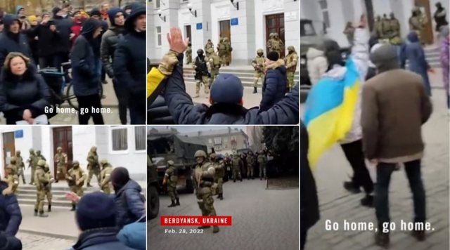 Shihni si i sulen automjetit rus banorët e Kharkivit (VIDEO)