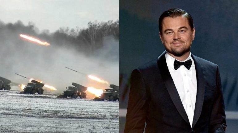 Leonardo DiCaprio dhuron 10 milionë USD për ushtrinë ukrainase, shuma më e madhe e ofruar deri më tani