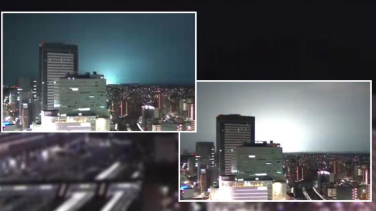 Japonia goditet nga një tërmet i fuqishëm, në qiell shfaqen drita të pazakonta (VIDEO)