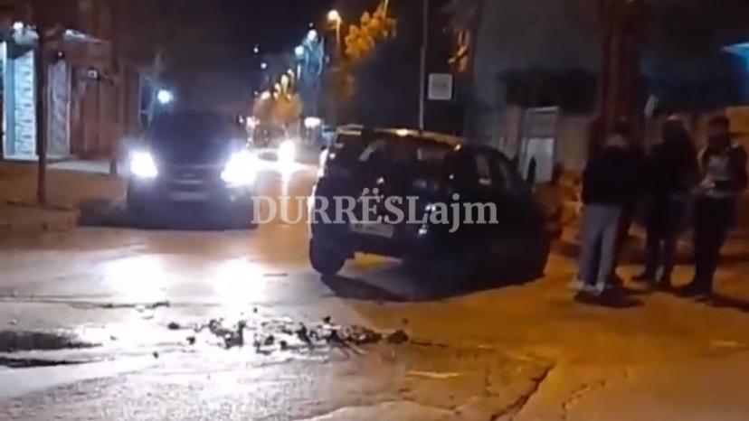 Aksident në lagjen nr.18 në Durrës (VIDEO)