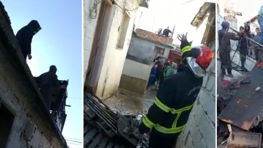 Fëmijët i vënë aksidentalisht flakën shtëpisë, shpëton mrekullisht familja (DETAJET)