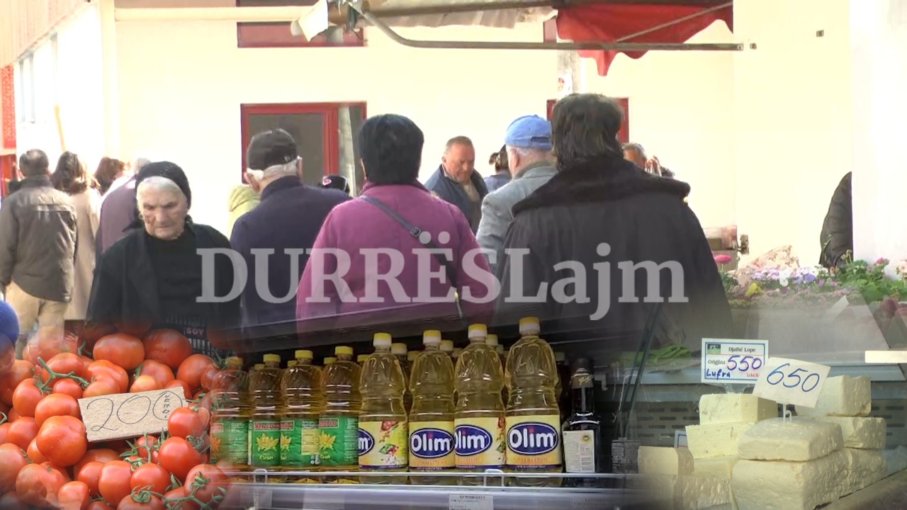 &#8220;Nuk na bëhet me dalë në pazar&#8221; Qytetarët e Durrësit ankohen për çmimet abuzive të produkteve të shportës (VIDEO)