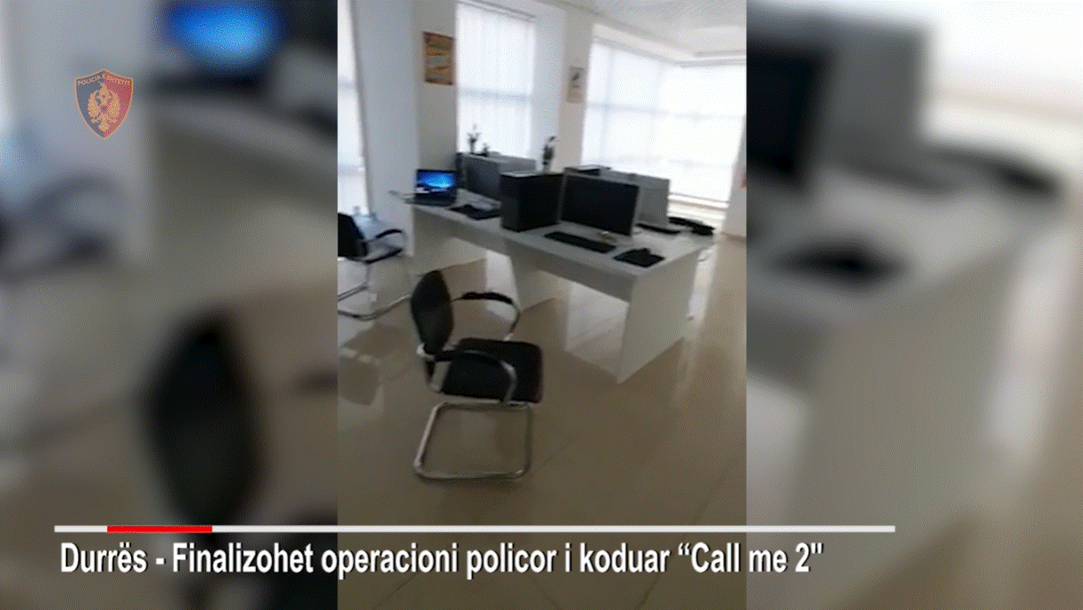 &#8220;Call me 2&#8243;/ Zbulohet call center-i ilegal në Durrës, arrestohet 36-vjeçari, procedohen tre të tjerë (VIDEO)