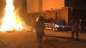 Përfshihet nga zjarri Komisariati i Policisë në Kamëz