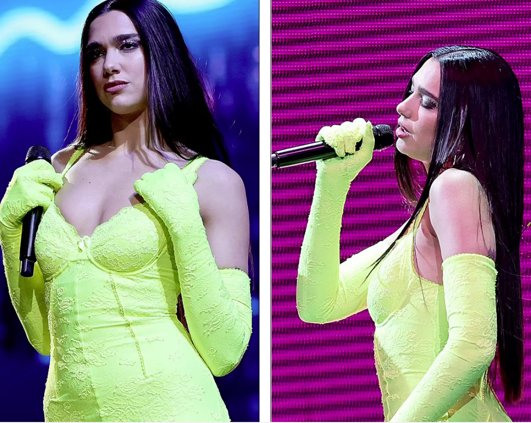 Dua Lipa shfaqet e mrekullueshme gjatë turneut të Future Nostalgia në Madison Square Garden (FOTO)