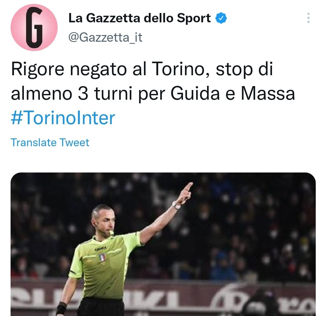 I mohuan penallti Belottit, arbitrat pezullohen