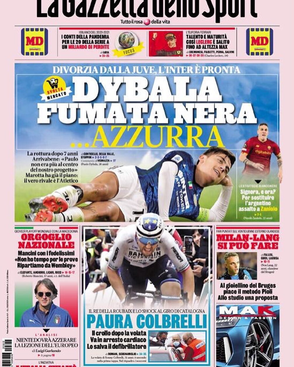 U “divorcua” me Juven, çfarë ndodh tani me Dybala? Jo vetëm Inter në garë