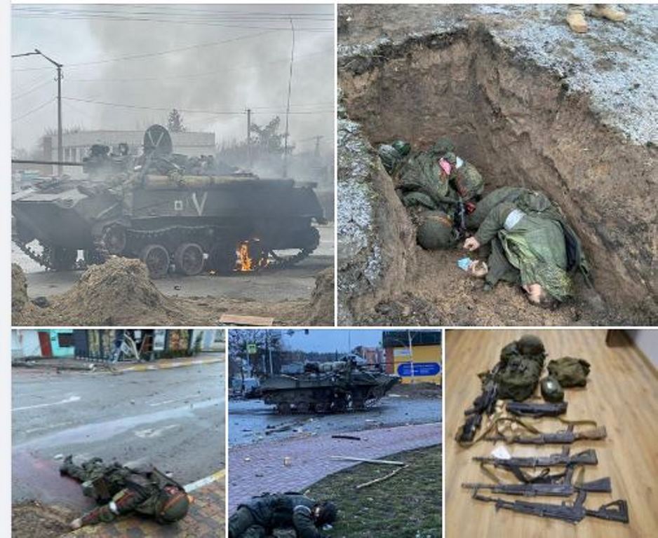 Kujdes, pamje të rënda! Ministria e Mbrojtjes në Ukrainë publikon fotot e ushtarëve të vrarë rusë