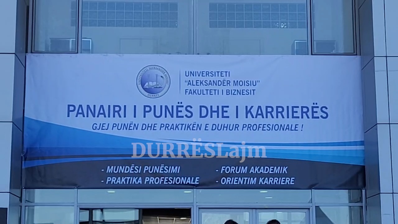 Durrës, Panairi i Punës dhe Karrierës në UAMD, interesim i madh i studentëve dhe sipërmarrjes, lidhen kontratat e para të punës (VIDEO)