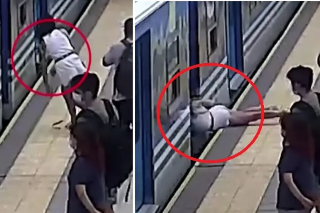E pabesueshme: I bie të fikët dhe e merr treni zvarrë, shpëton për mrekulli vajza (VIDEO)