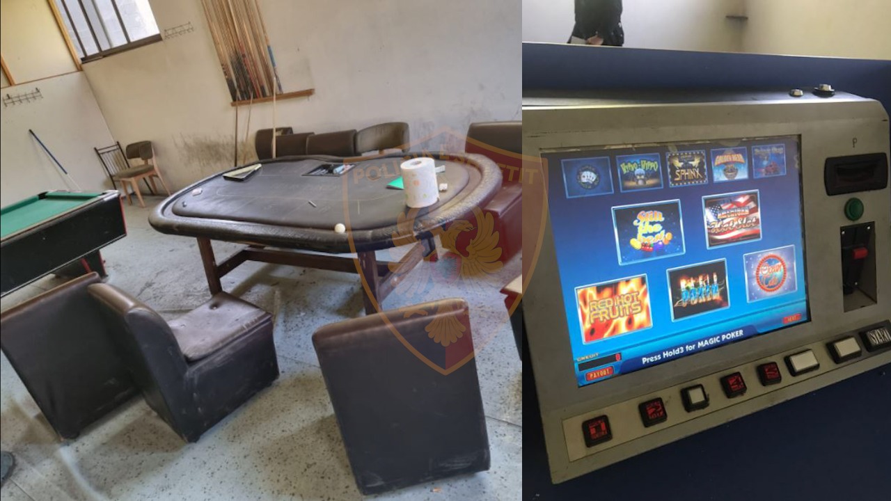 Mori me qira një magazinë dhe e ktheu në ambient për lojëra fati, arrestohet 35-vjeçari